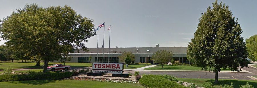 Toner Division, Mitchell, SD, South Dakota, Toshiba, Batesville Typewriter